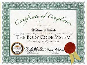 body code certified practitioner - Patricia Nebreda